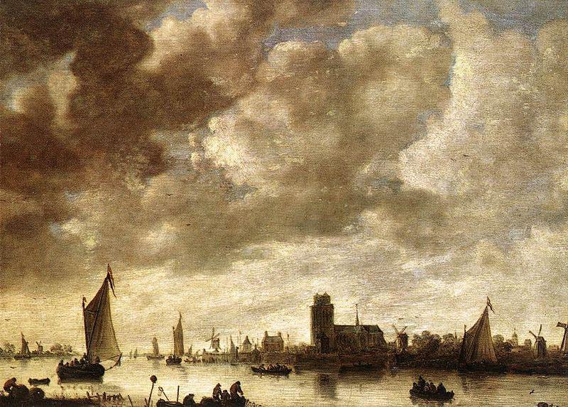 Jan van Goyen View of the Merwede before Dordrecht